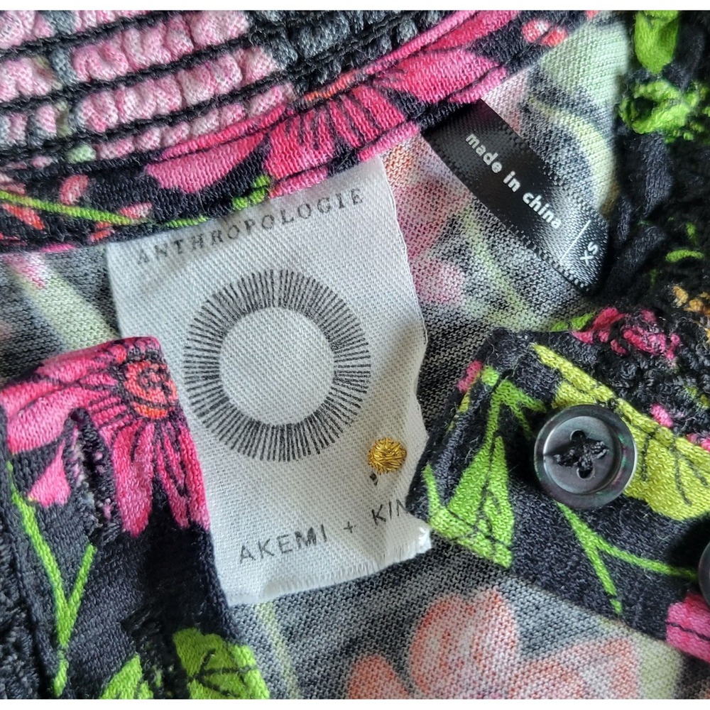 Akemi + Kin Button-Down Tunic Top - Picture 3 of 5